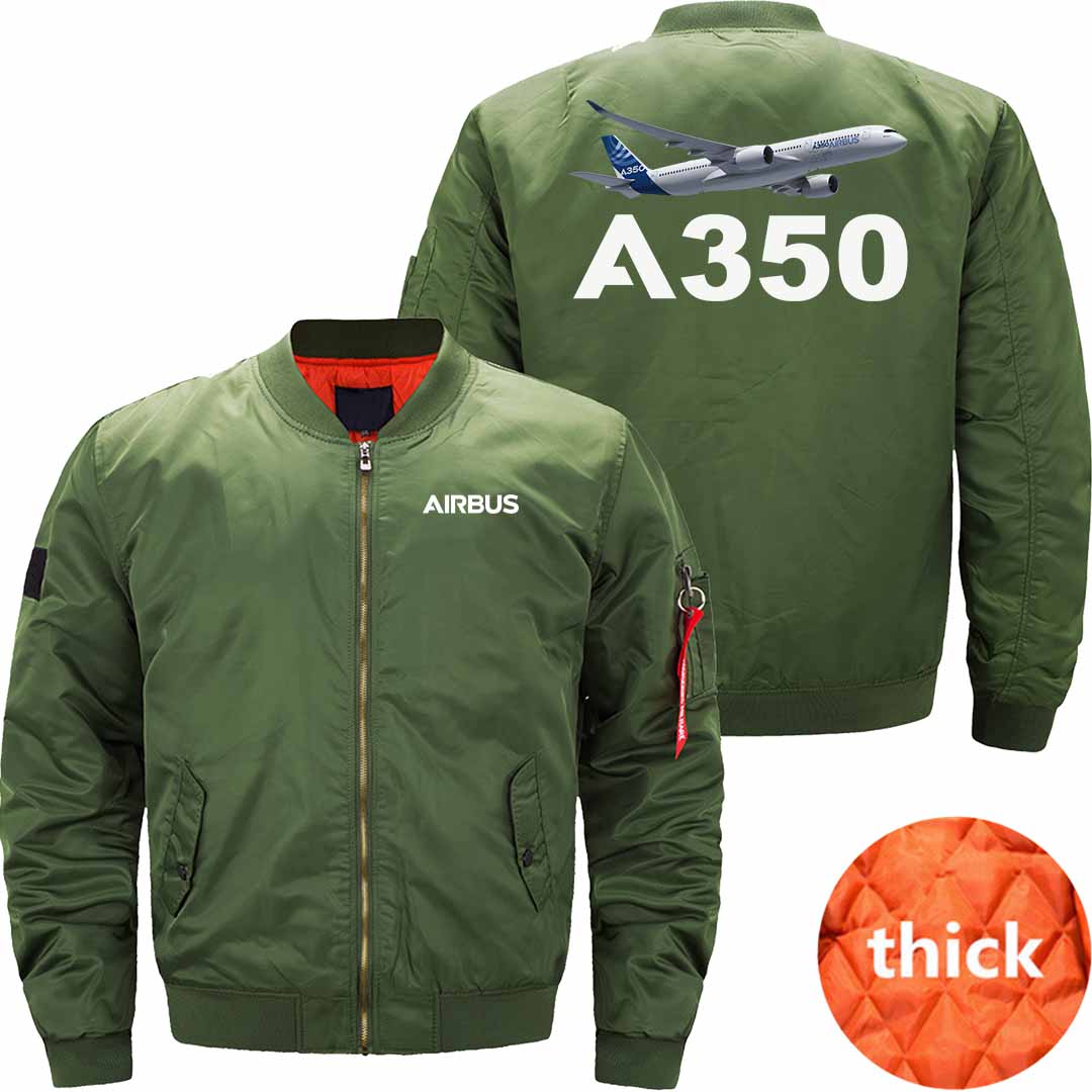 AIRBUS A350 Ma-1 Bomber Jacket Flight Jacket Aviator Jacket THE AV8R