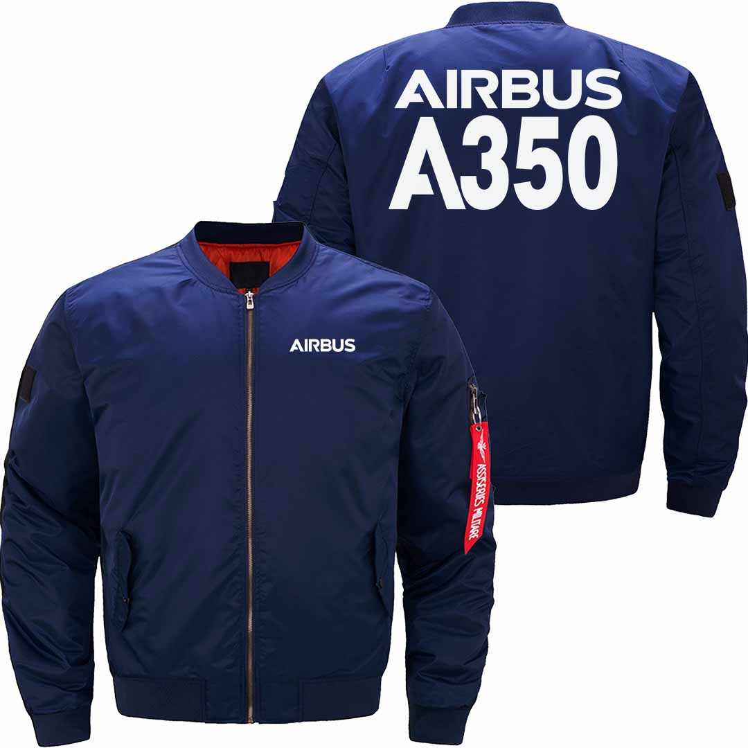 AIRBUS A350 Ma-1 Bomber Jacket Flight Jacket Aviator Jacket THE AV8R