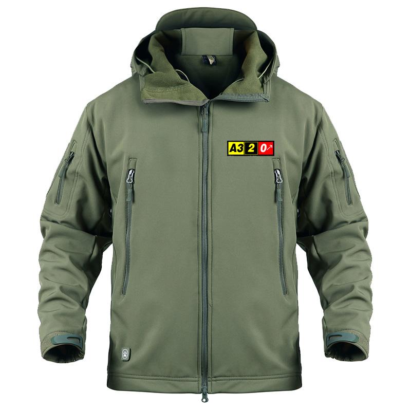 AIRBUS A320 DESIGNED MILITARY FLEECE THE AV8R