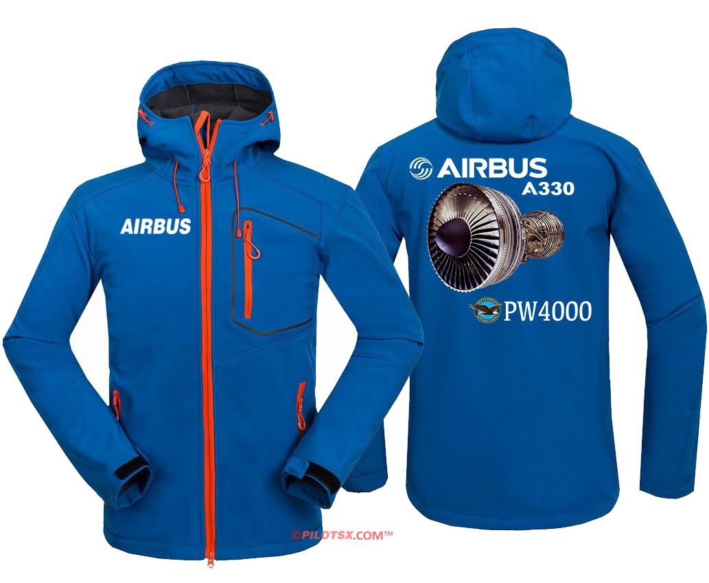 AIRBUS A330 PW4000 FLEECE HOODIE THE AV8R