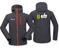 Thumbnail for B LIKE DESIGNED FLEECE HOODIE THE AV8R