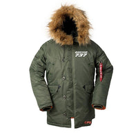 Thumbnail for B737-MAX DESIGNED WINTER N3B PUFFER COAT THE AV8R