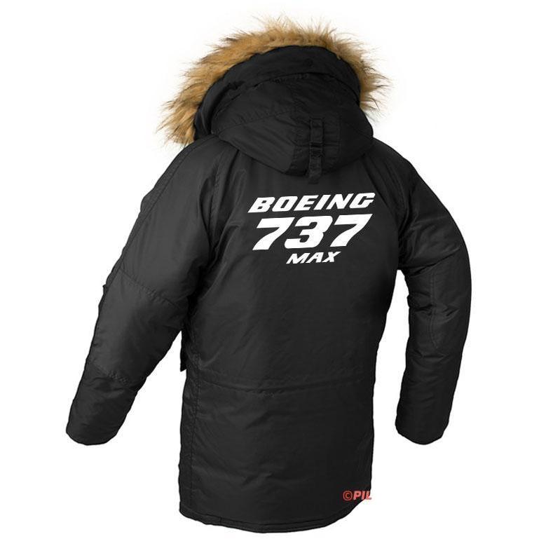 B737-MAX DESIGNED WINTER N3B PUFFER COAT THE AV8R