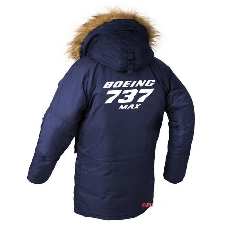 B737-MAX DESIGNED WINTER N3B PUFFER COAT THE AV8R