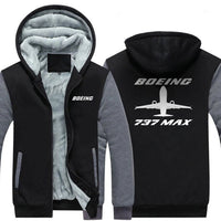 Thumbnail for B737 MAX DESIGNED ZIPPER SWEATER THE AV8R