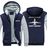 Thumbnail for B737 MAX DESIGNED ZIPPER SWEATER THE AV8R