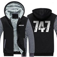 Thumbnail for B747 DESIGNED ZIPPER SWEATER THE AV8R