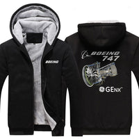 Thumbnail for B747 GENX DESIGNED ZIPPER SWEATER THE AV8R