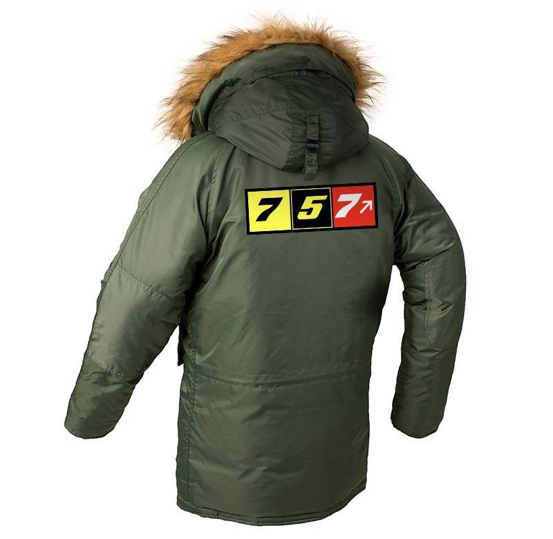 B757 DESIGNED WINTER N3B PUFFER COAT THE AV8R