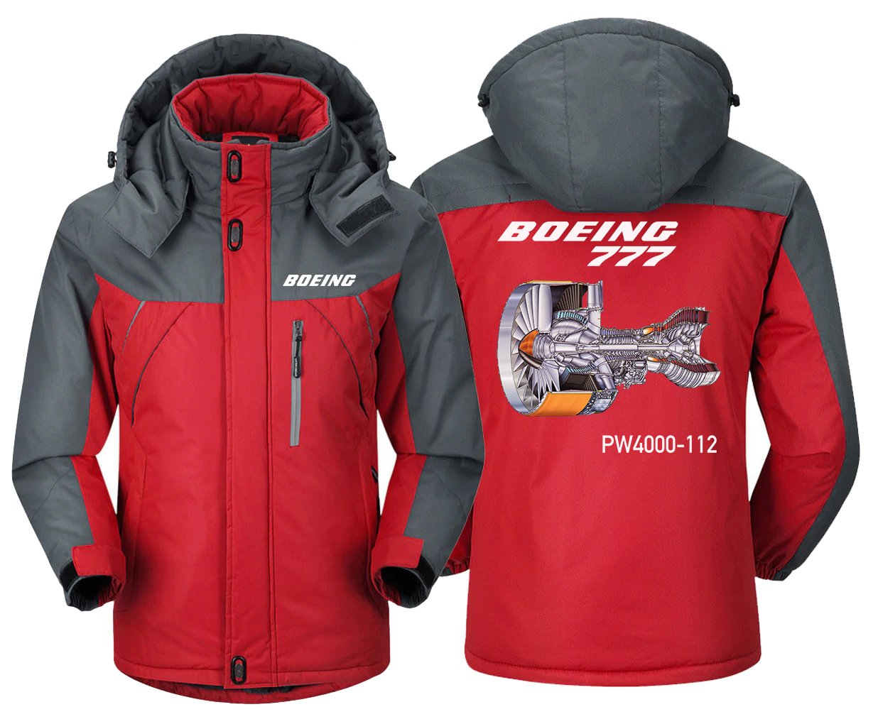 boeing 777 PW4000-112 winter coat