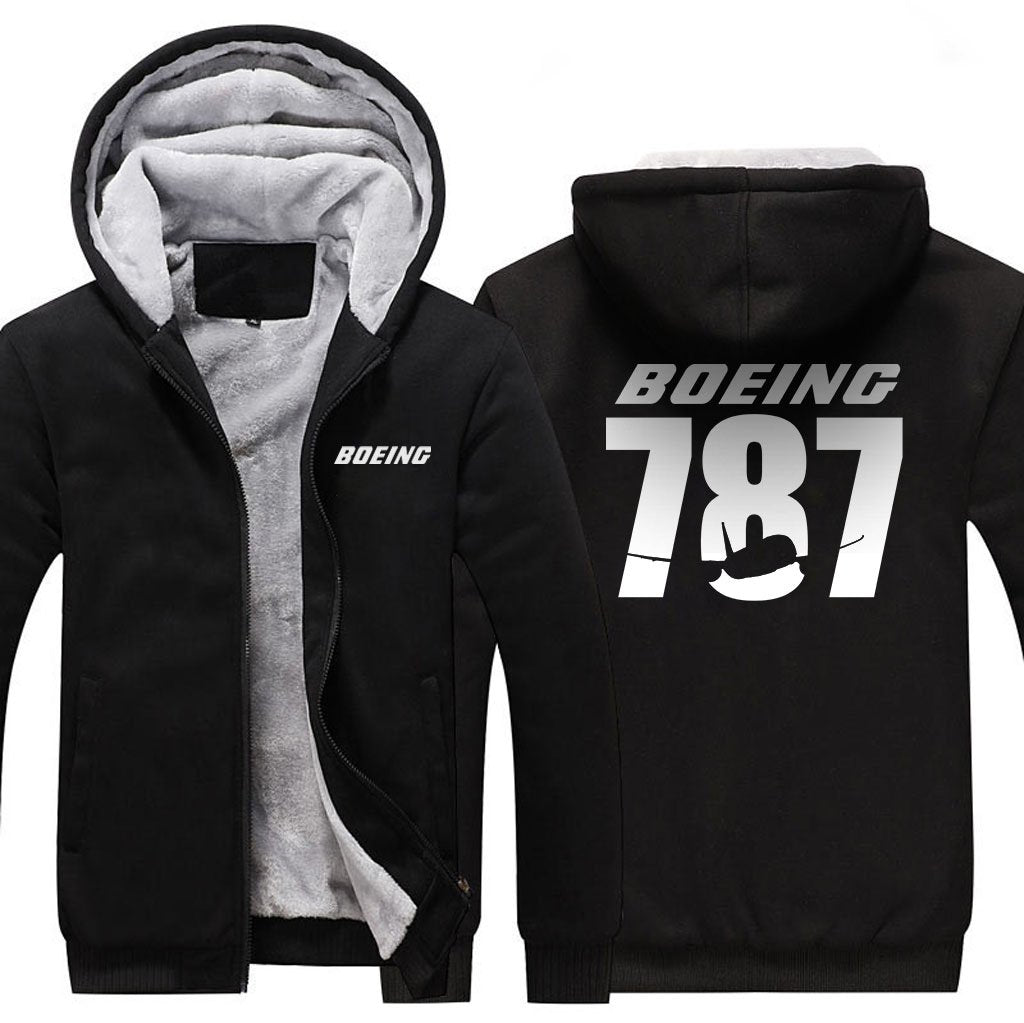 B787 DESIGNED ZIPPER SWEATERS THE AV8R