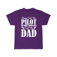 Thumbnail for Pilot Dad Fighter Jet Aircraft Airplane T Shirt THE AV8R