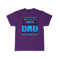 Thumbnail for Pilot Dad Fighter Jet Airplane Aircraft T Shirt THE AV8R