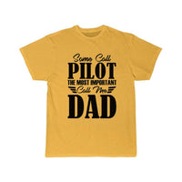 Thumbnail for Pilot Dad Fighter Jet Aircraft T Shirt THE AV8R