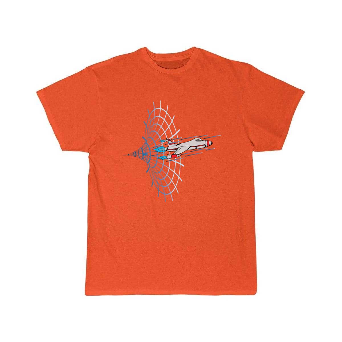 Time Travel Airplane Wormhole T-SHIRT THE AV8R