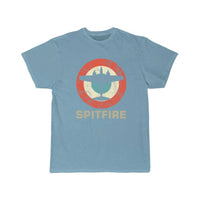 Thumbnail for Spitfire Retro Vintage Jet Fighter Shooting Plane T Shirt THE AV8R