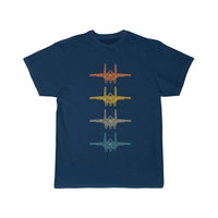 Thumbnail for Retro F-15 Eagle Fighter Jet Vintage F15 Airplane T Shirt THE AV8R