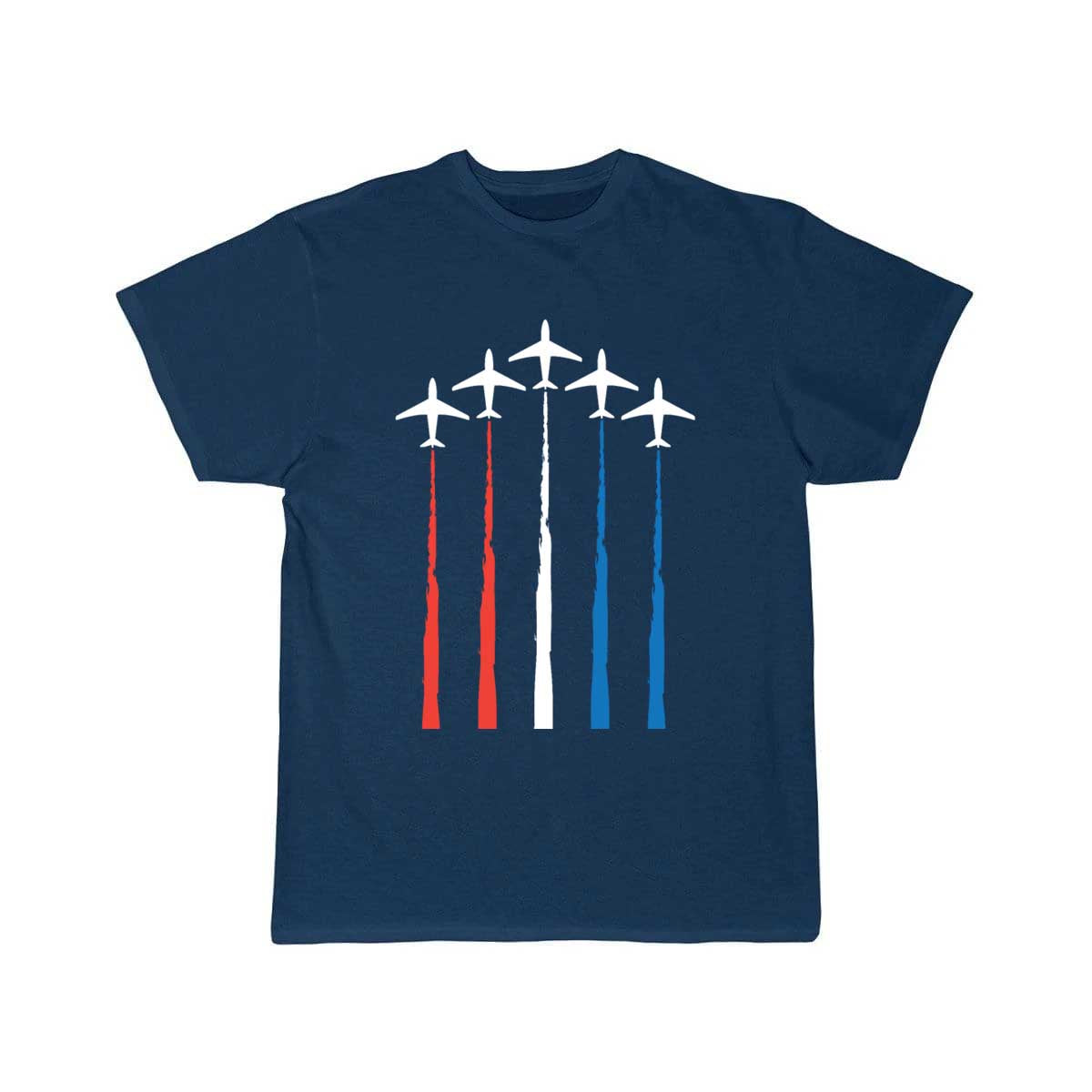 Red White Blue Airplanes  Fly Airplane T-SHIRT THE AV8R