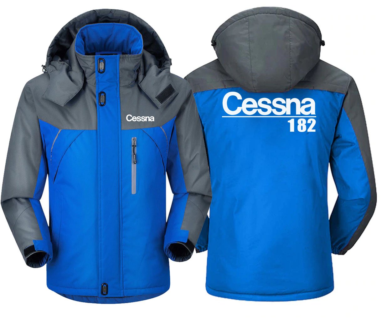 CESSNA 182 DESIGNED WINDBREAKER JACKET THE AV8R