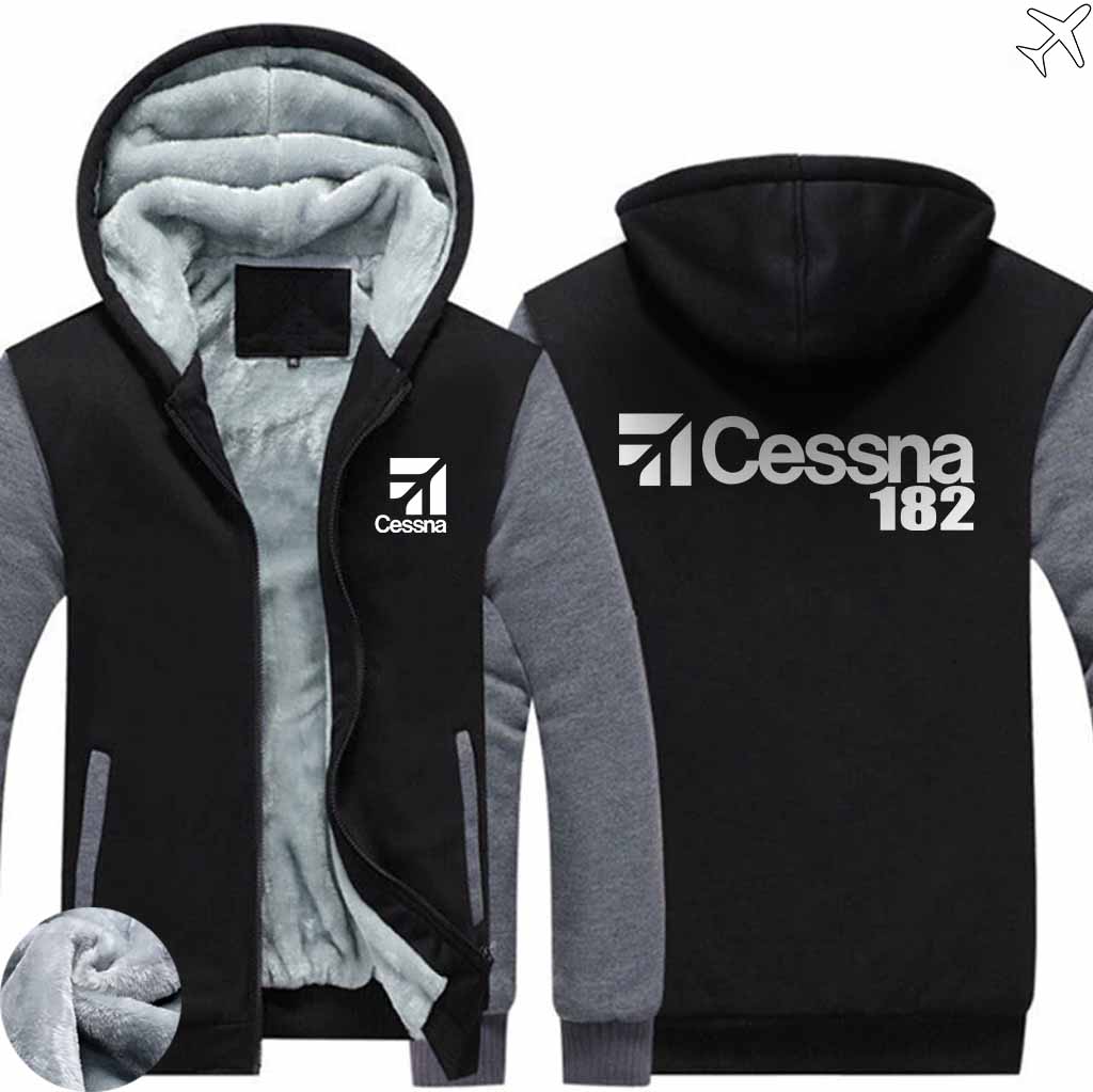 CESSNA 182 ZIPPER SWEATERS THE AV8R