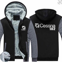 Thumbnail for CESSNA 182 ZIPPER SWEATERS THE AV8R