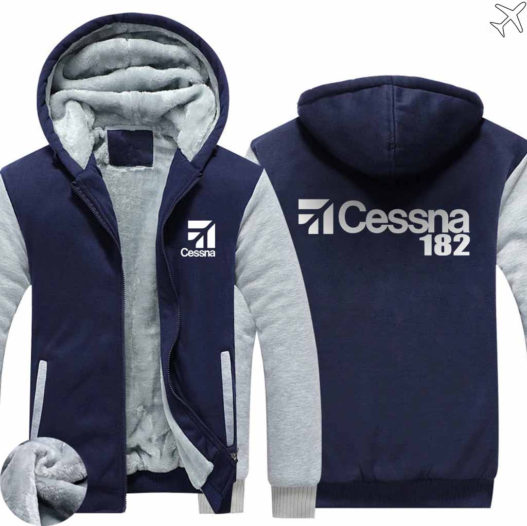 CESSNA 182 ZIPPER SWEATERS THE AV8R