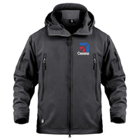 Thumbnail for CESSNA LOGO DESIGNED MILITARY FLEECE THE AV8R