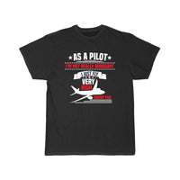 Thumbnail for plane pilot flight high humor funny plane T-SHIRT THE AV8R