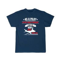 Thumbnail for plane pilot flight high humor funny plane T-SHIRT THE AV8R