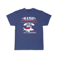 Thumbnail for plane pilot flight high humor funny plane T-SHIRT THE AV8R