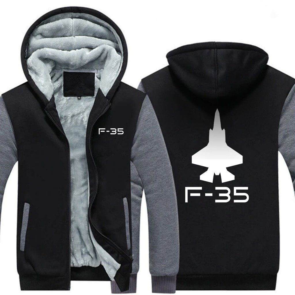 F-35 DESIGNED ZIPPER SWEATER THE AV8R