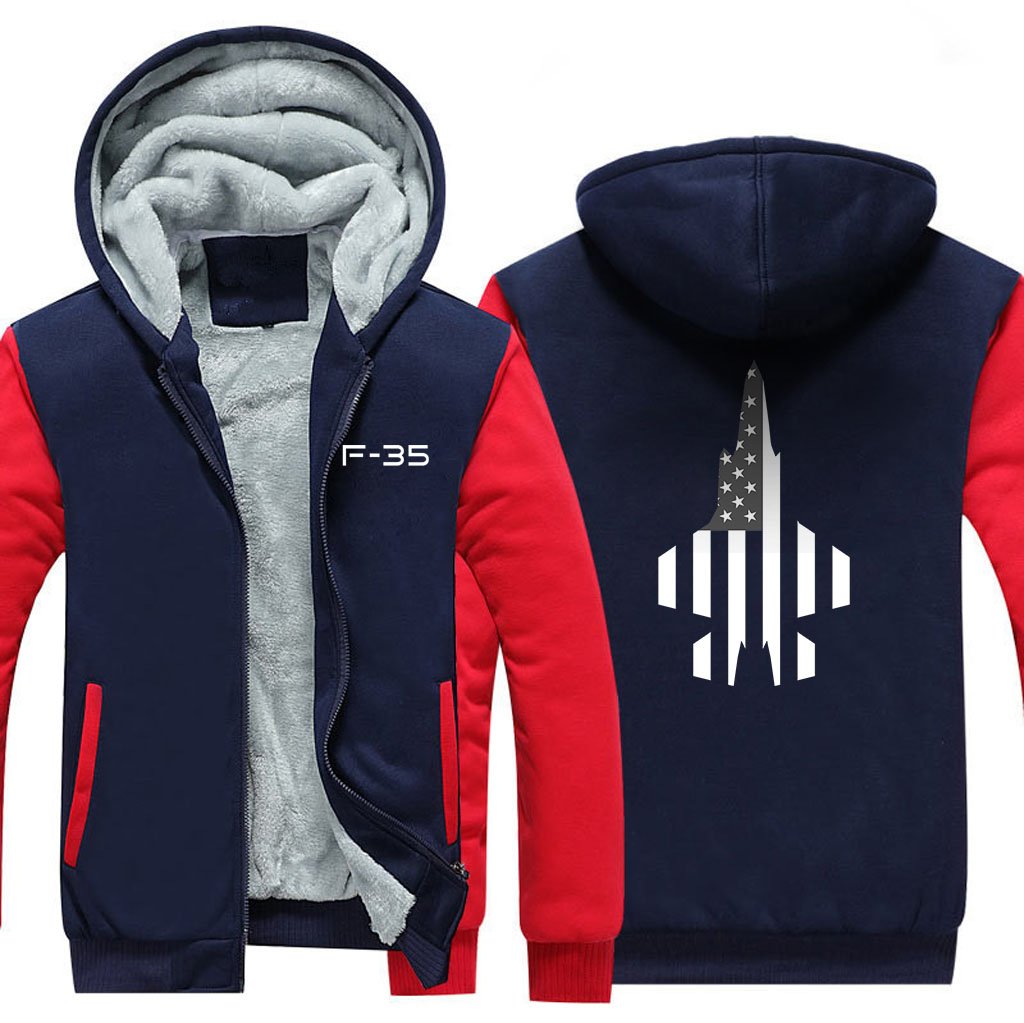 F-35 DESIGNED ZIPPER SWEATER THE AV8R