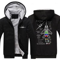 Thumbnail for F15 EAGLE .DESIGNED ZIPPER SWEATER THE AV8R