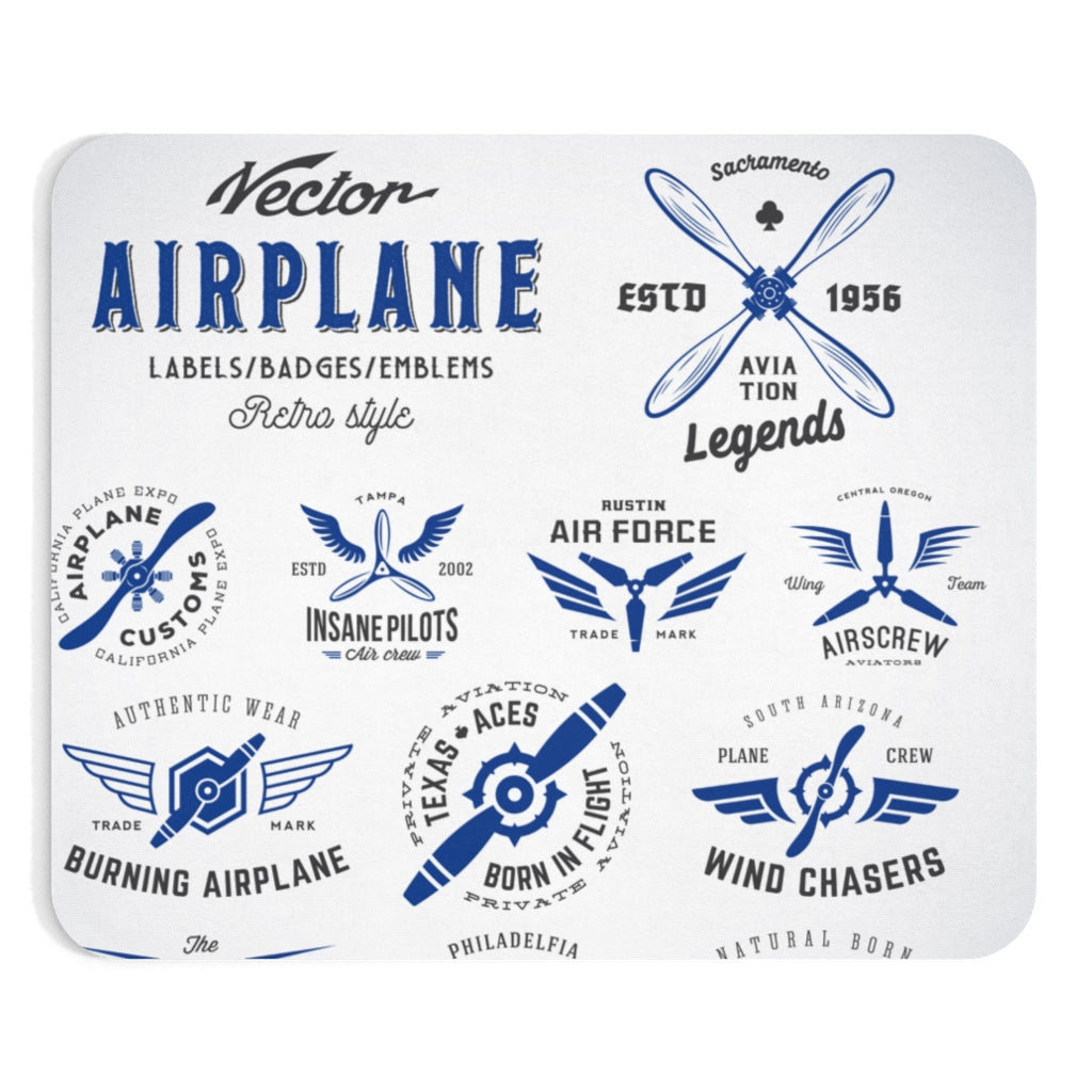 AIRPLANES  -  MOUSE PAD Printify