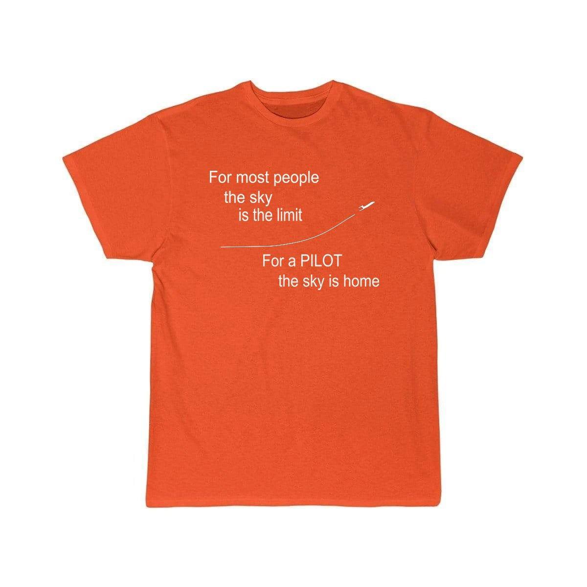 FOR MOST PEOPLE THE SKY IS THE LIMIT FOR A THE SKY IS HOME  T SHIRT THE AV8R