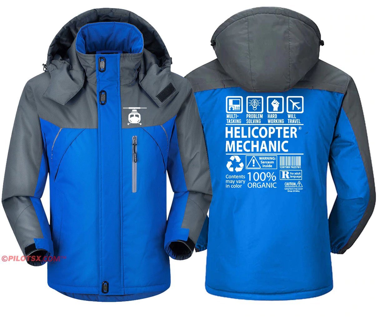 HELICOPTER MECHANIC WINDBREAKER JACKET THE AV8R