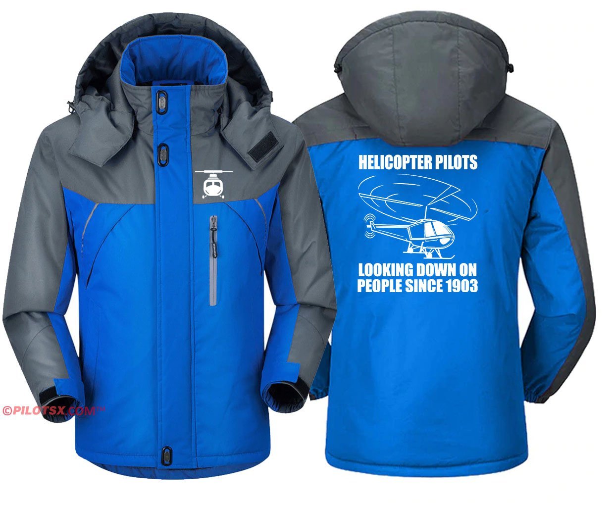 HELICOPTER PILOT WINDBREAKER JACKET THE AV8R