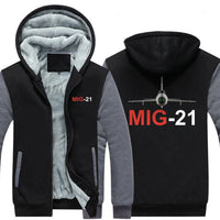 Thumbnail for M I G  2 1  DESIGNED ZIPPER SWEATER THE AV8R