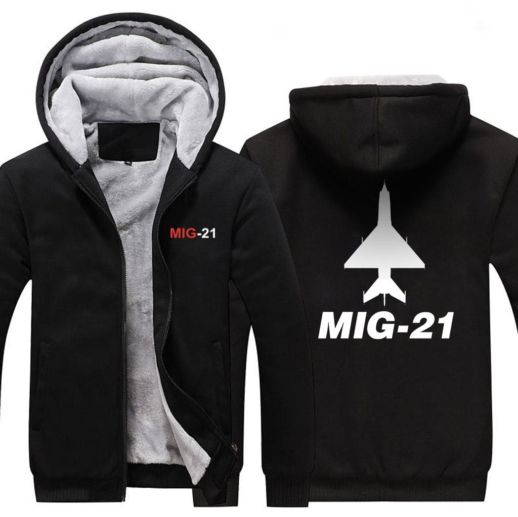 M I G  2 1  DESIGNED ZIPPER SWEATER THE AV8R