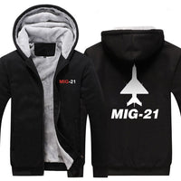 Thumbnail for M I G  2 1  DESIGNED ZIPPER SWEATER THE AV8R