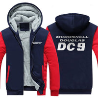 Thumbnail for MCDONNELL DOUGLAS DC 9 DESIGNED ZIPPER SWEATER THE AV8R