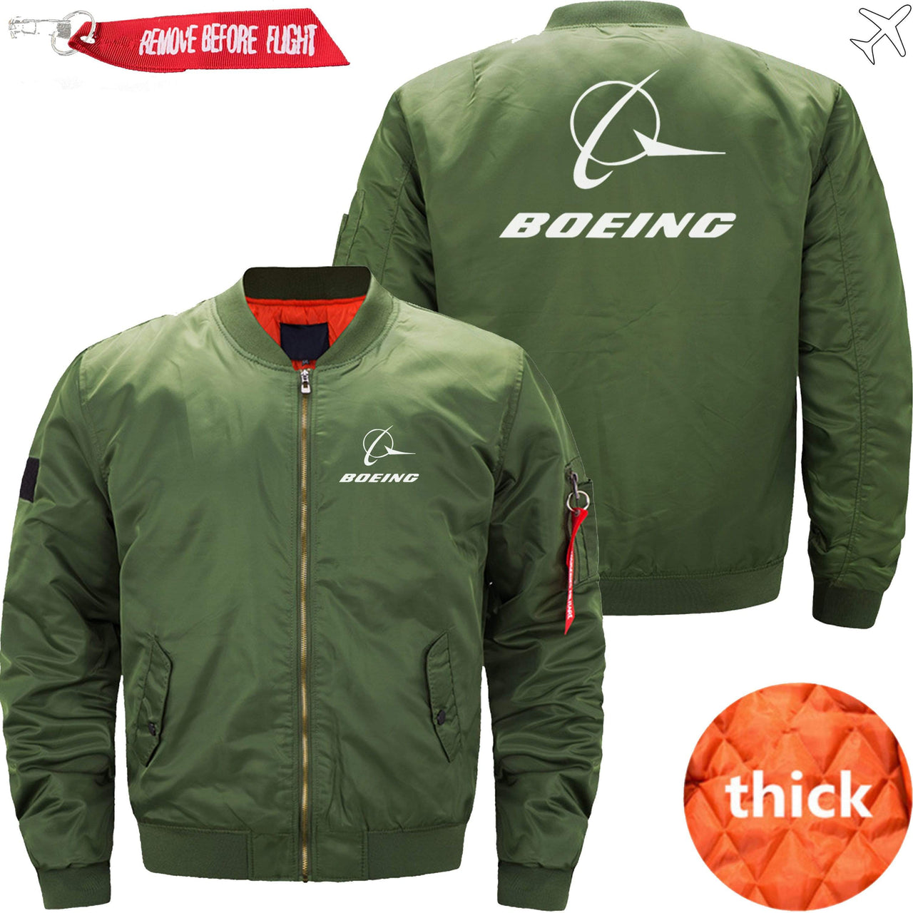 BOEING BOMBER FLIGHT AVIATOR JACKET