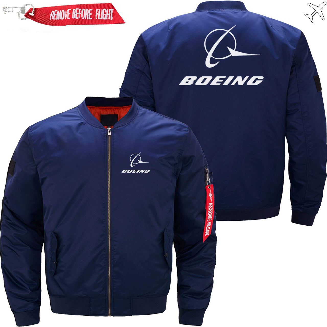 BOEING BOMBER FLIGHT AVIATOR JACKET