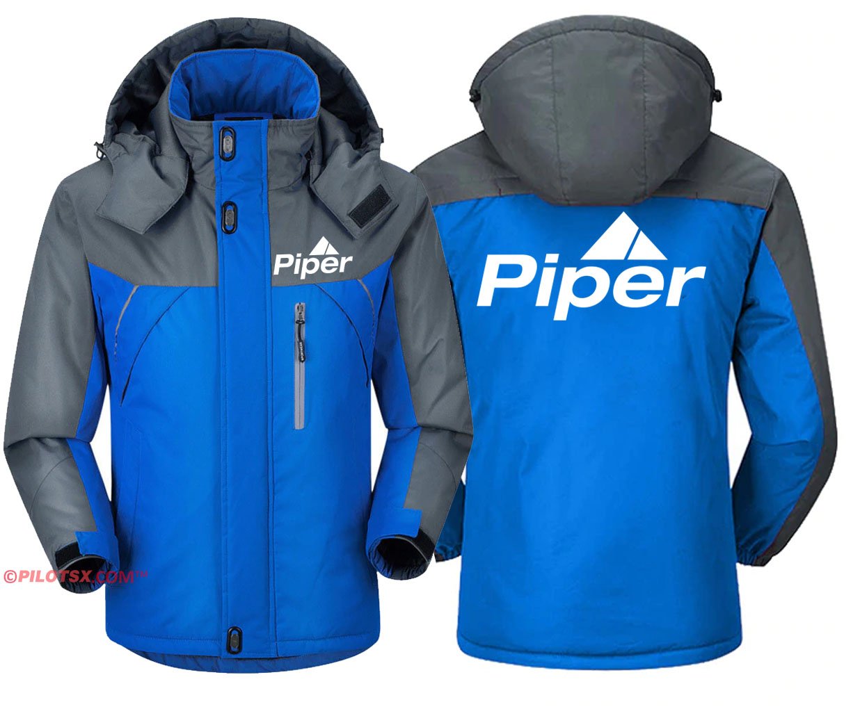 PIPER LOGO DESIGNED WINDBREAKER JACKET THE AV8R