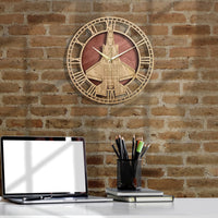 Thumbnail for F-35 A Lightning II Airplane Wooden Wall Clock THE AVIATOR