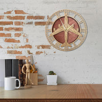 Thumbnail for RC-135 Rivet Joint Wood Wall Clock THE AVIATOR