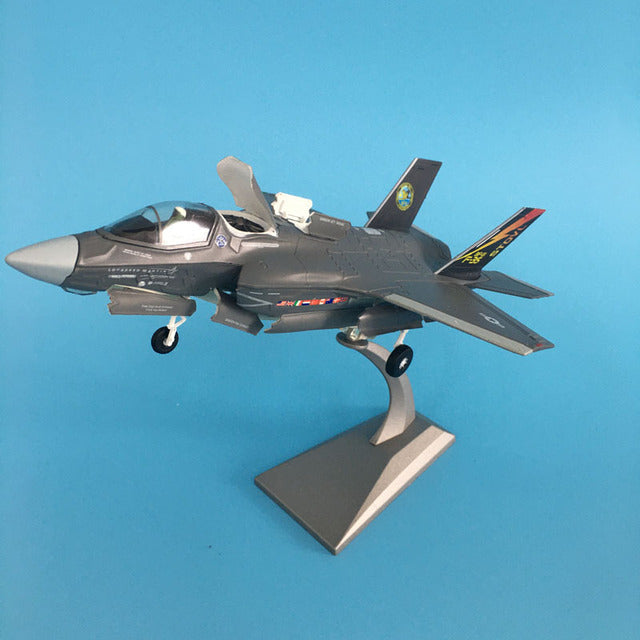 F-35 Lightning II Aircraft Model 1:72 F35B Fighter Jets Diecast Metal Plane Model airplane AV8R