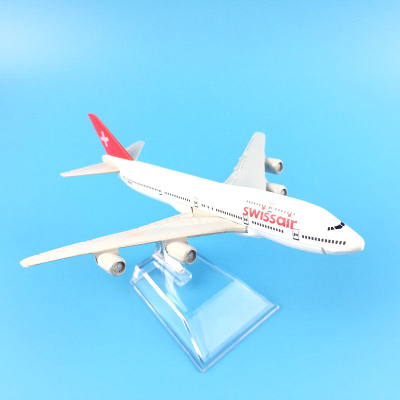 Swiss Air Swissair Airlines Boeing 747 B747 200 Airways Airplane Model Plane Model W Stand Aircraft Gift AV8R