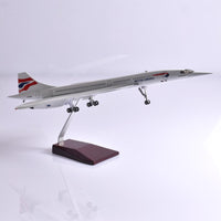 Thumbnail for British Concord With Light & Wheel  Plane Model Airplane Model Aircraft AV8R