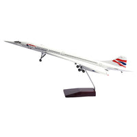 Thumbnail for British Concord With Light & Wheel  Plane Model Airplane Model Aircraft AV8R